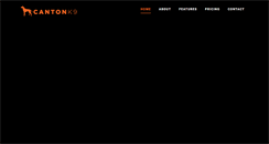 Desktop Screenshot of cantoncanine.com